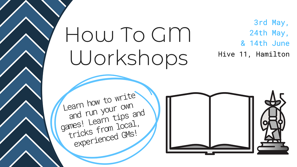 How to GM Workshops 2026 hero image